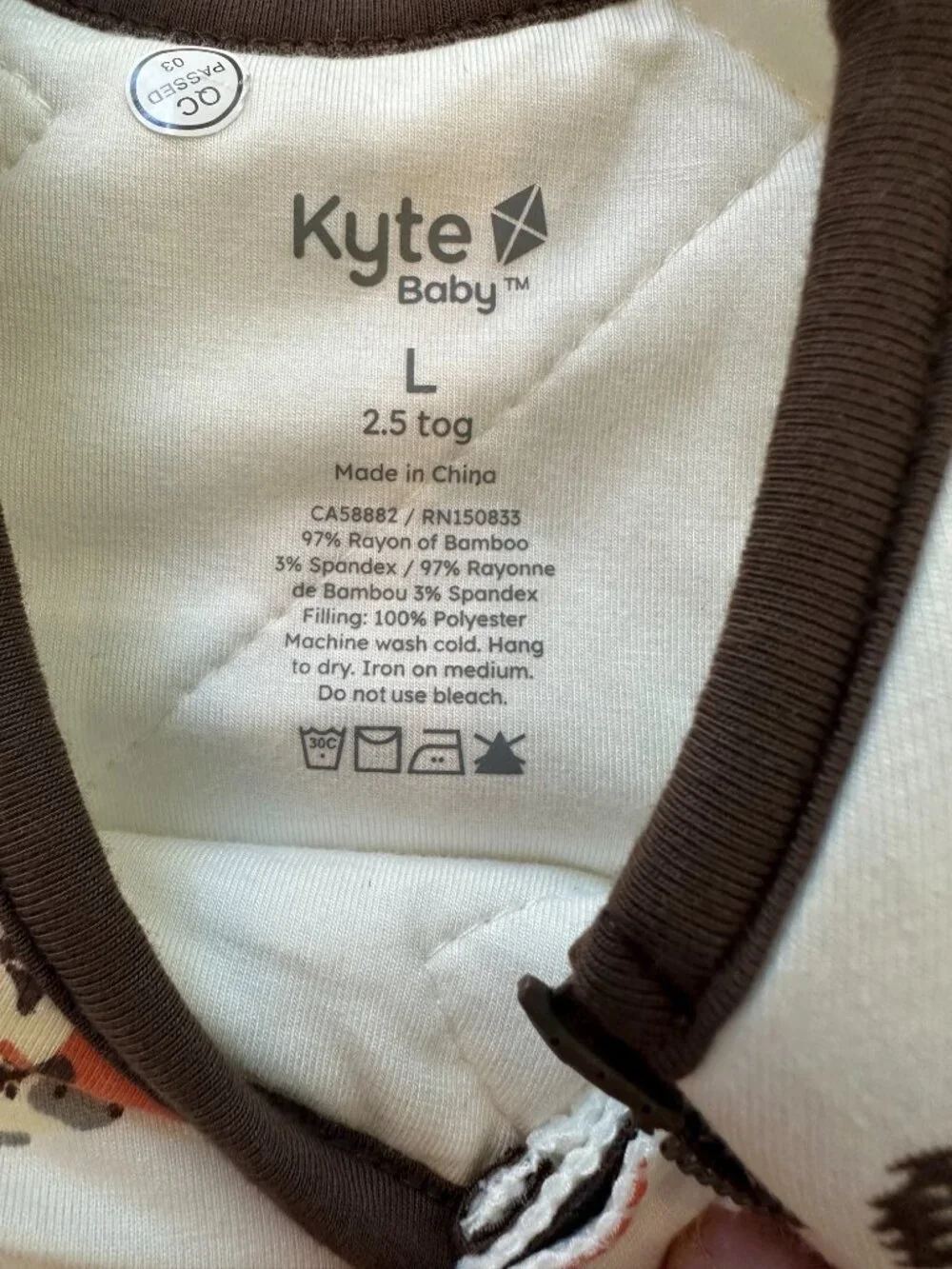 Kyte Baby Sleep Bag in Sienna Woodland Print 2.5 Tog
